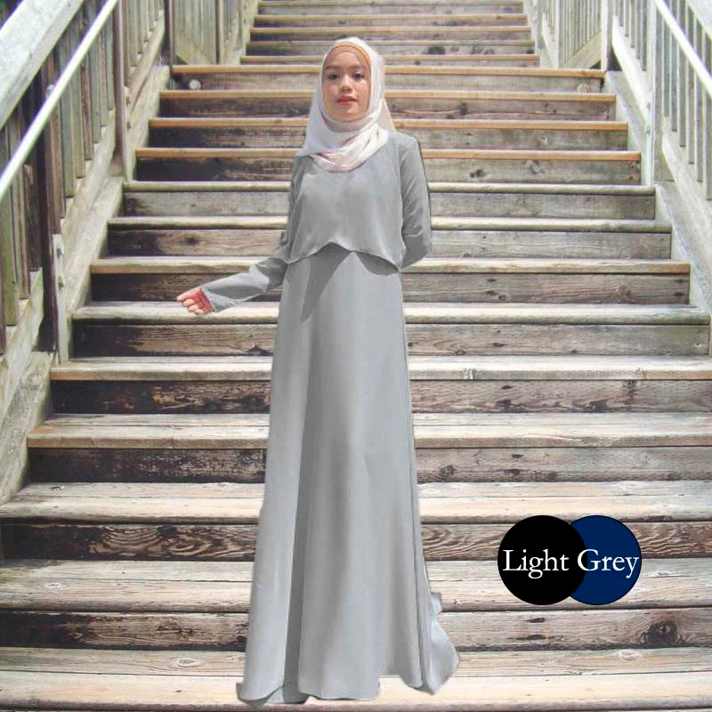 Aqila Two Layer Jubah - Image 6