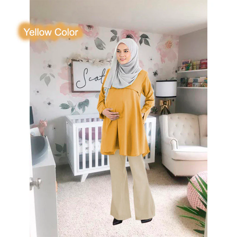 Ava Maternity Blouse B - Image 7