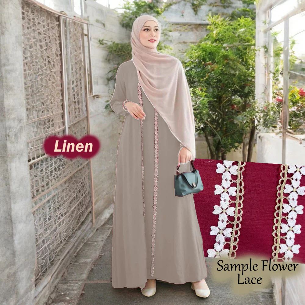 Belinda Flower LACE Tunic Jumbo - Image 5