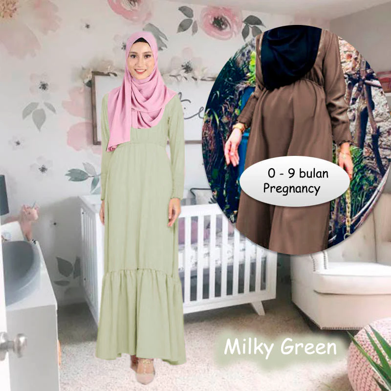Dabria Maternity Jubah B - Image 3