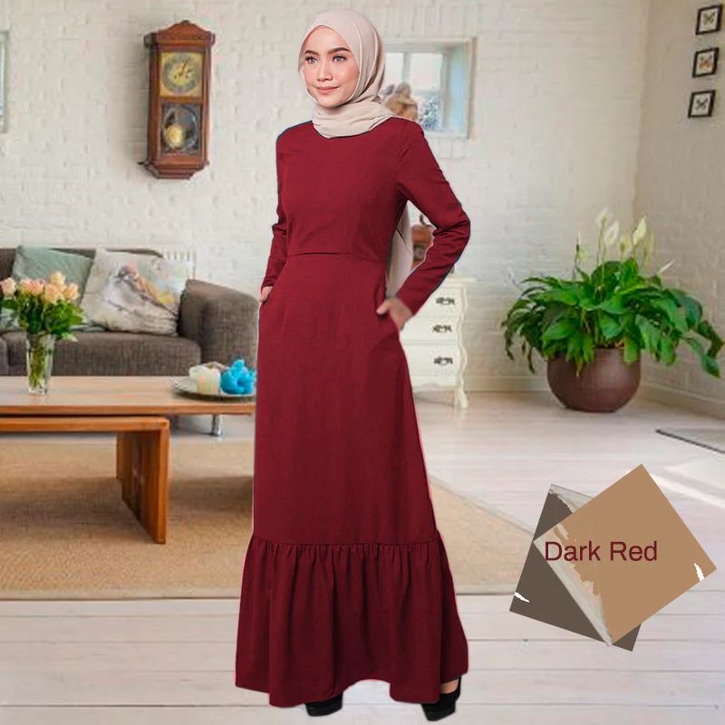 Dee II Back Zip Jubah - Image 3