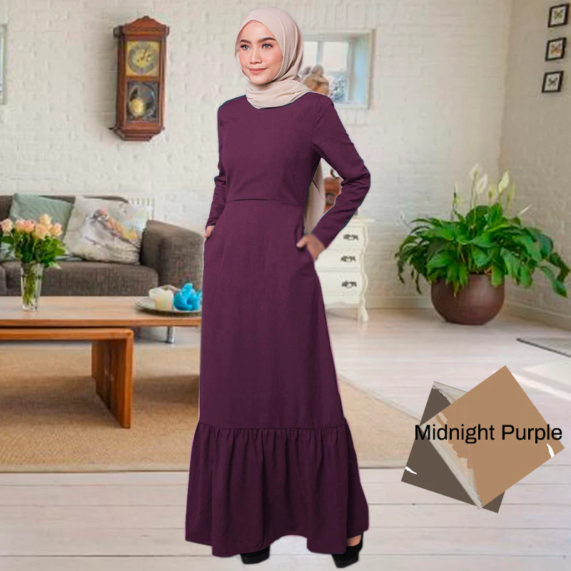 Dee II Back Zip Jubah - Image 9