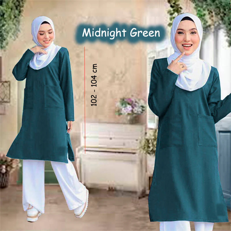 Elena Tunic Blouse (Size 6xl - 10xl) - Image 11