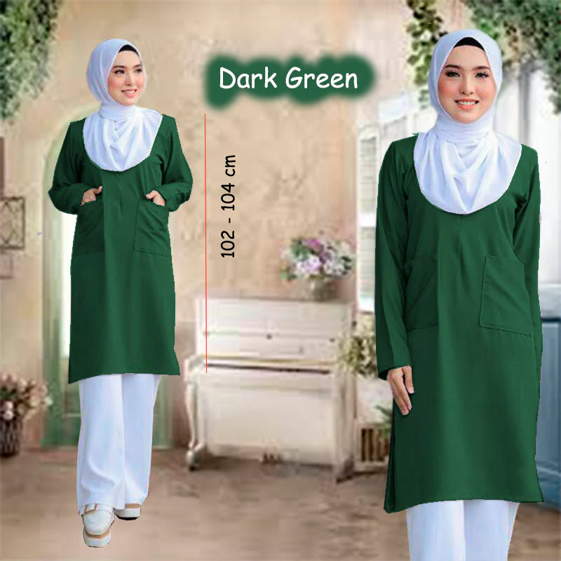 Elena Tunic Blouse (Size 6xl - 10xl) - Image 3