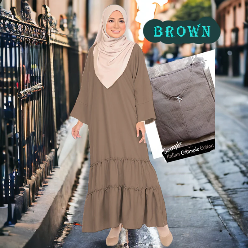 Felina Cotton Jubah - Image 6