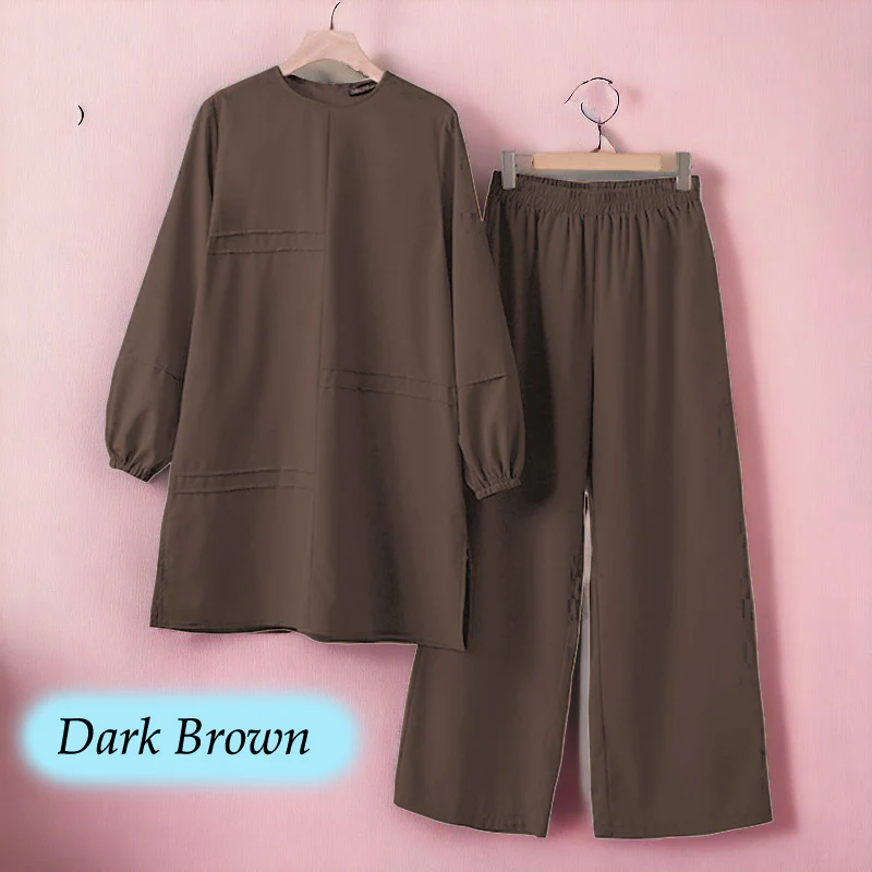 Gazala Cotton Muslimah Set - Image 5