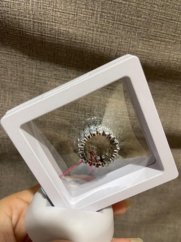 【GC116】Korean Silver Lining Couple Ring - Image 4