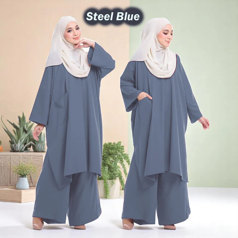 Gina Kaftan Tunic Loose Pants B - Image 8