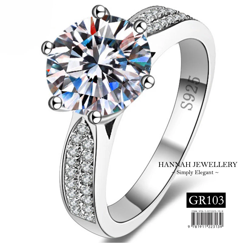 【GR103】Korean Classic Diamond Ring - Image 3