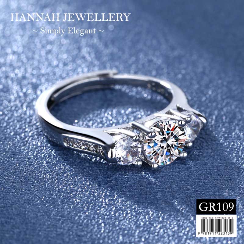 【GR109】Korean 121 Diamond Ring - Image 4