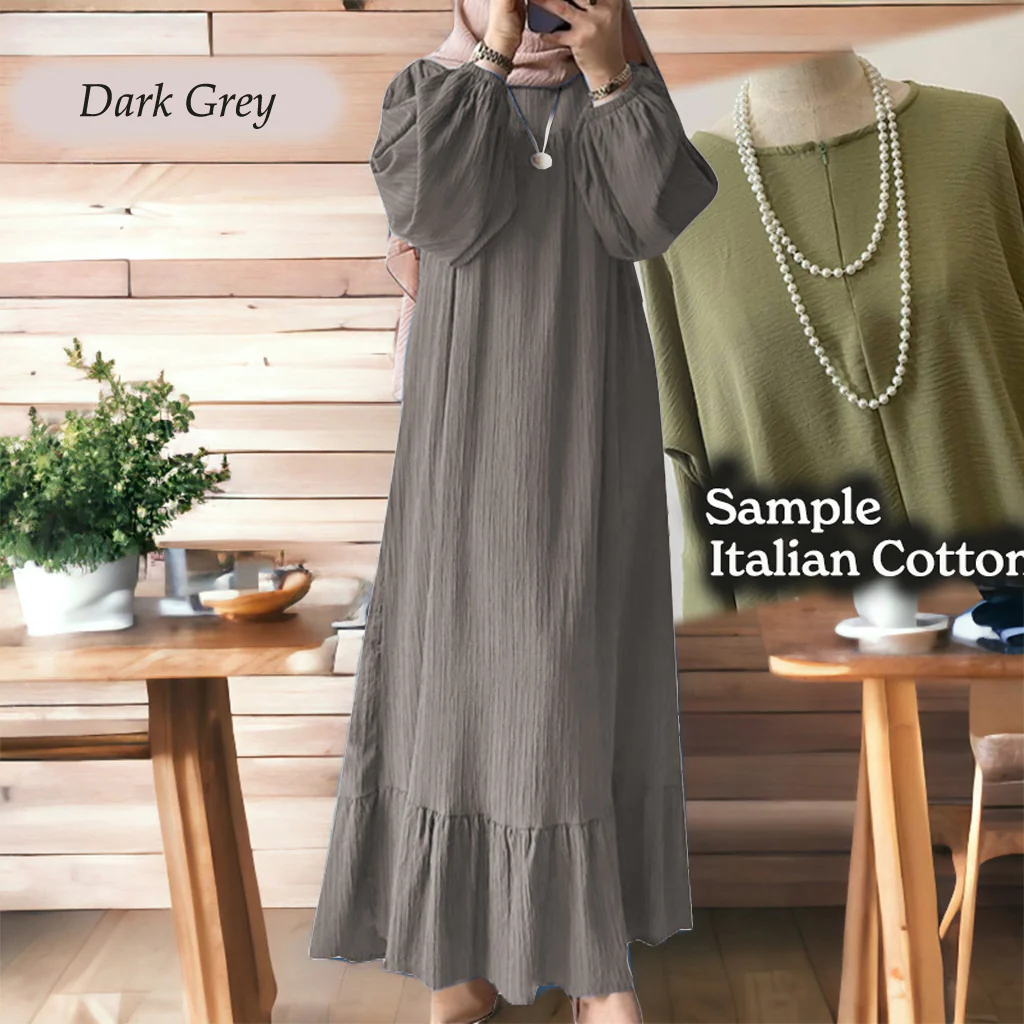 Henna Cotton Tunic Jumbo C (Loose Sleeve) - SGD $12 - Free COD - Image 3