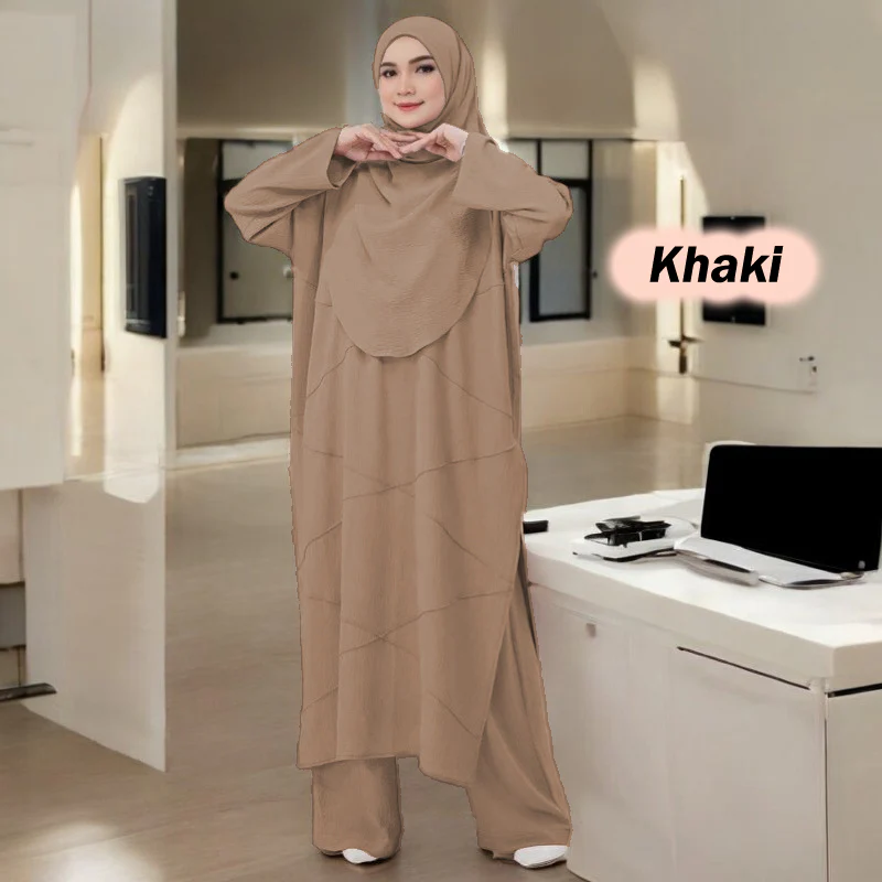 Isella Set B (Size 6xl ~ 10xl) - Free Instant Tudung - Image 7