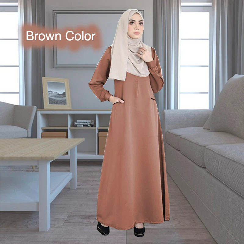 Jana Pocket Jubah B - Image 5