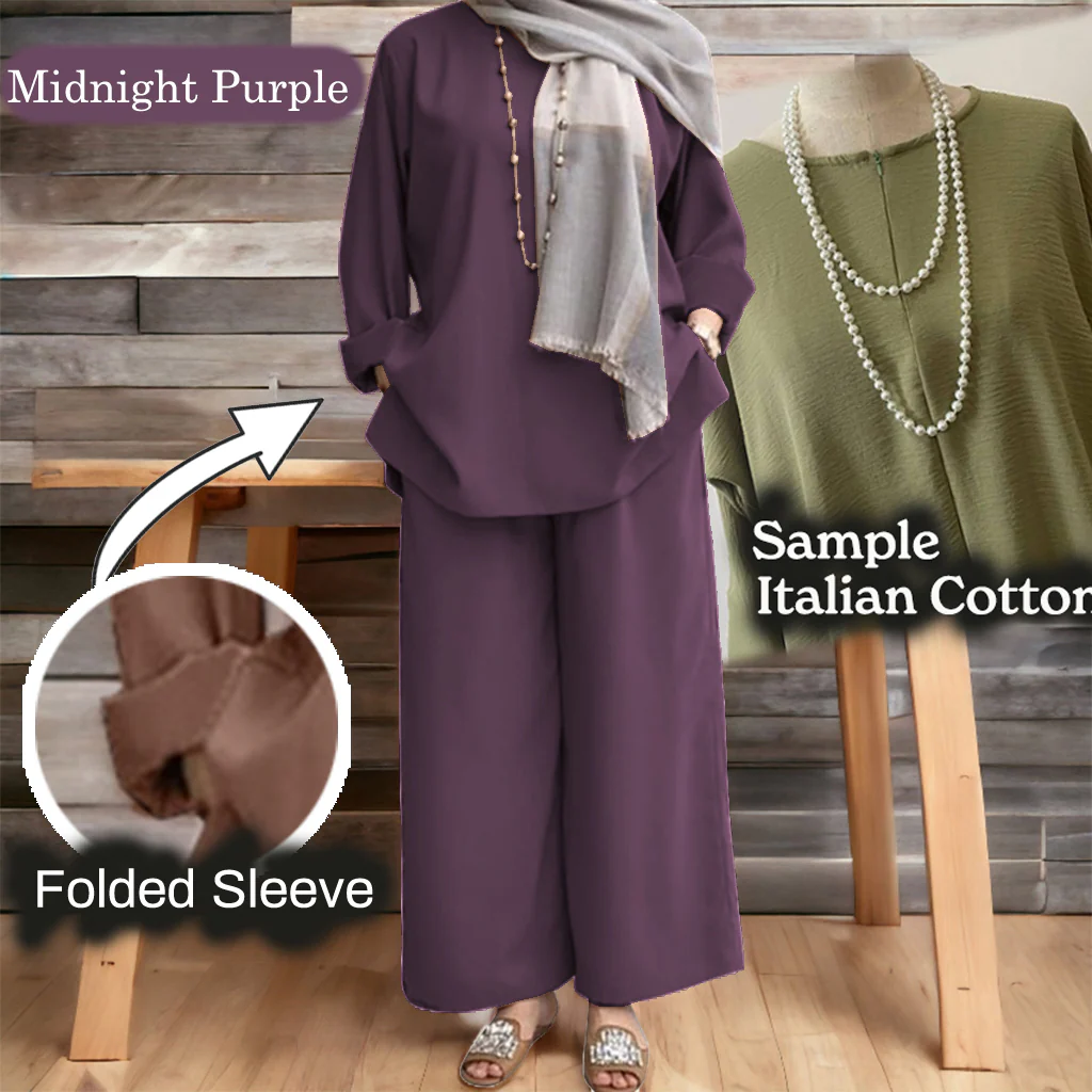 Namila 10XL Cotton Muslimah Set A (Size 6xl ~ 10xl) - Image 9