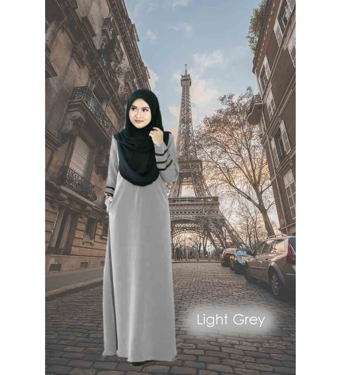Nurin Flowy Jubah A - Image 10