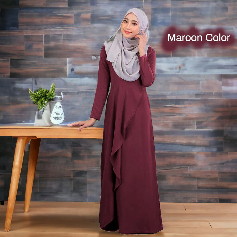 Odessa A Back Zip Jubah - Image 10