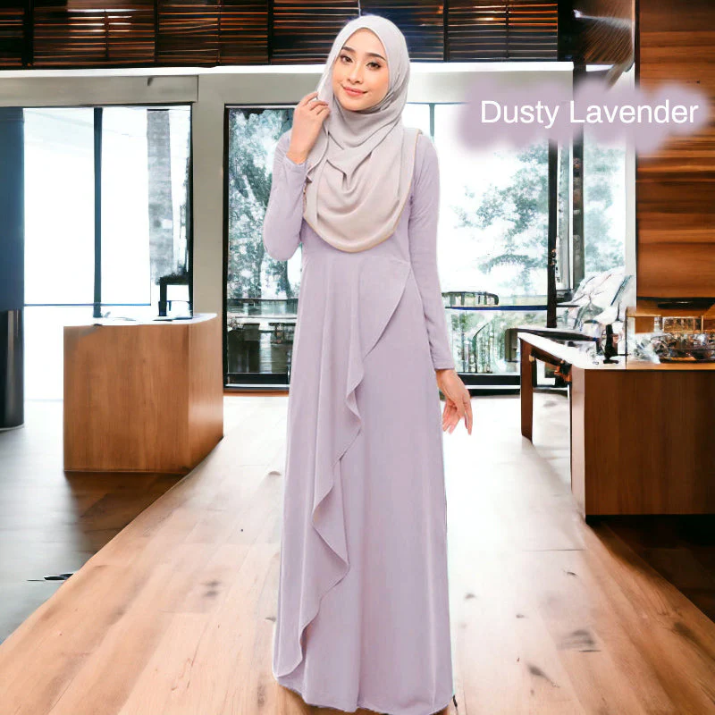 Odessa A Back Zip Jubah - Image 11