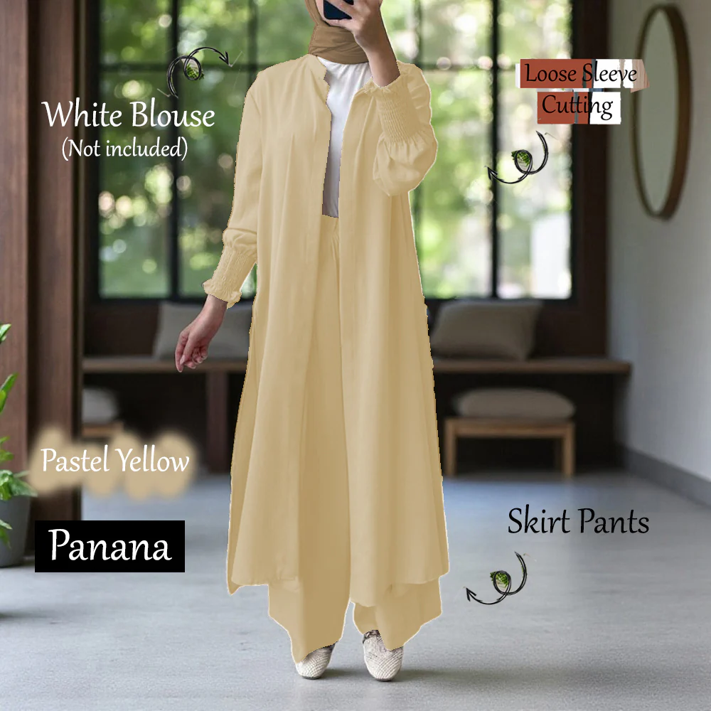 Panana B Cardigan Tunic Dress - Buy 3 @ Free BL777 - Image 2