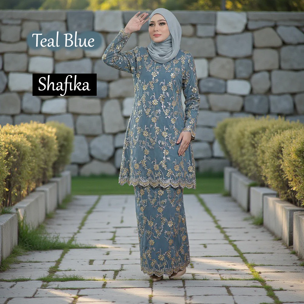 Shafika Full Lace Baju Kurung - Buy 2 @ Free Shipping