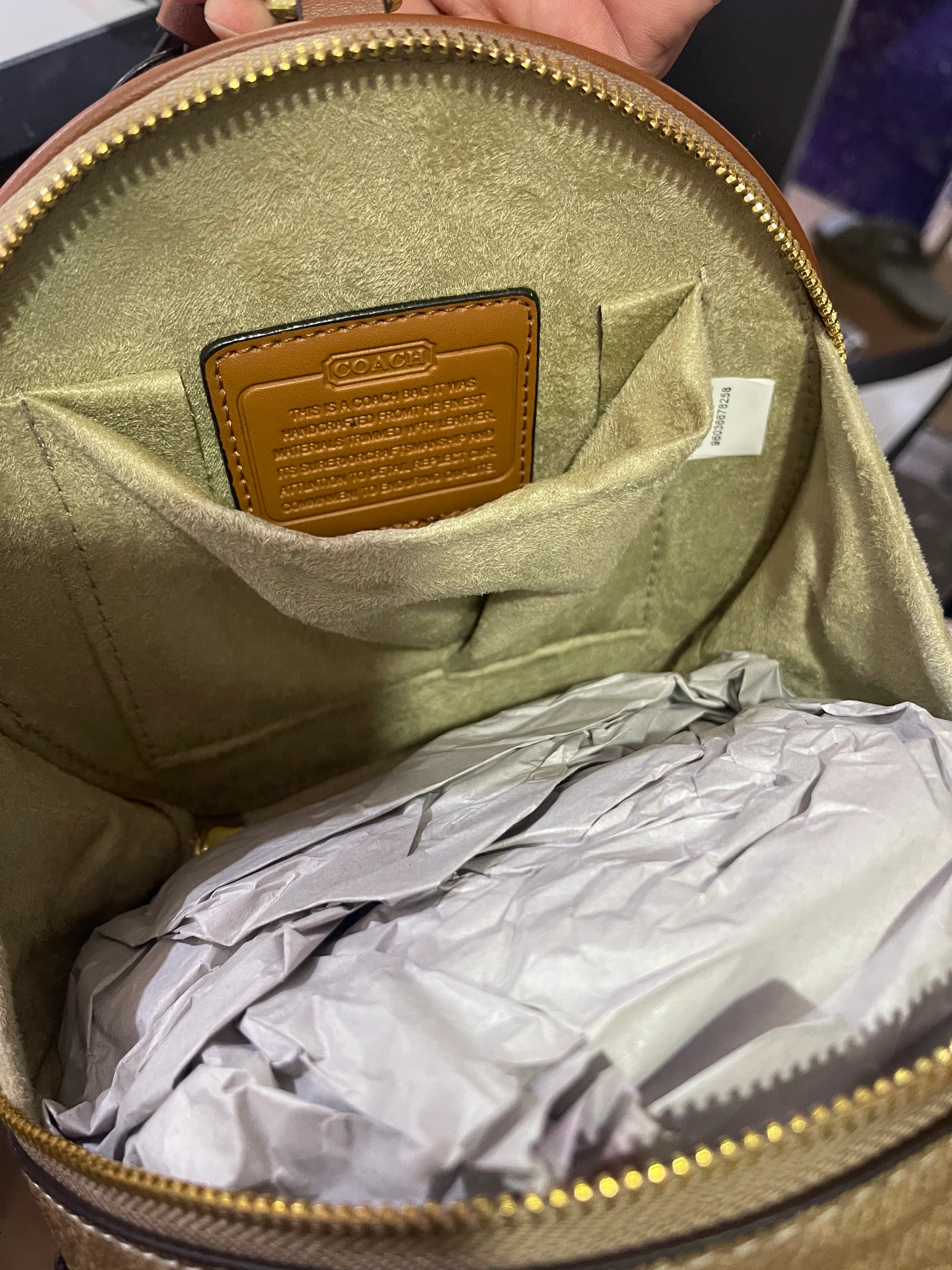 Signature Round Sling Bag - Image 7