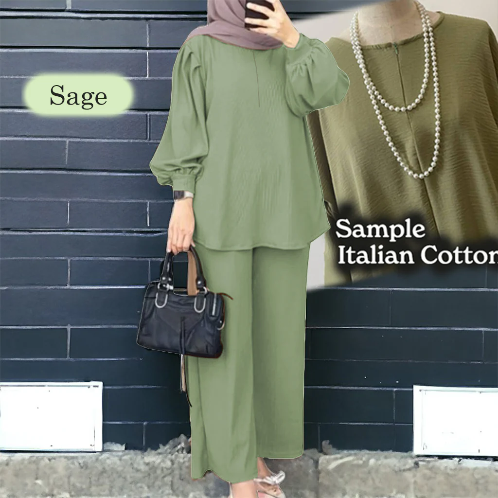 Uno Cotton Loose Pants Set B (Size 6xl ~ 10xl) - Image 10
