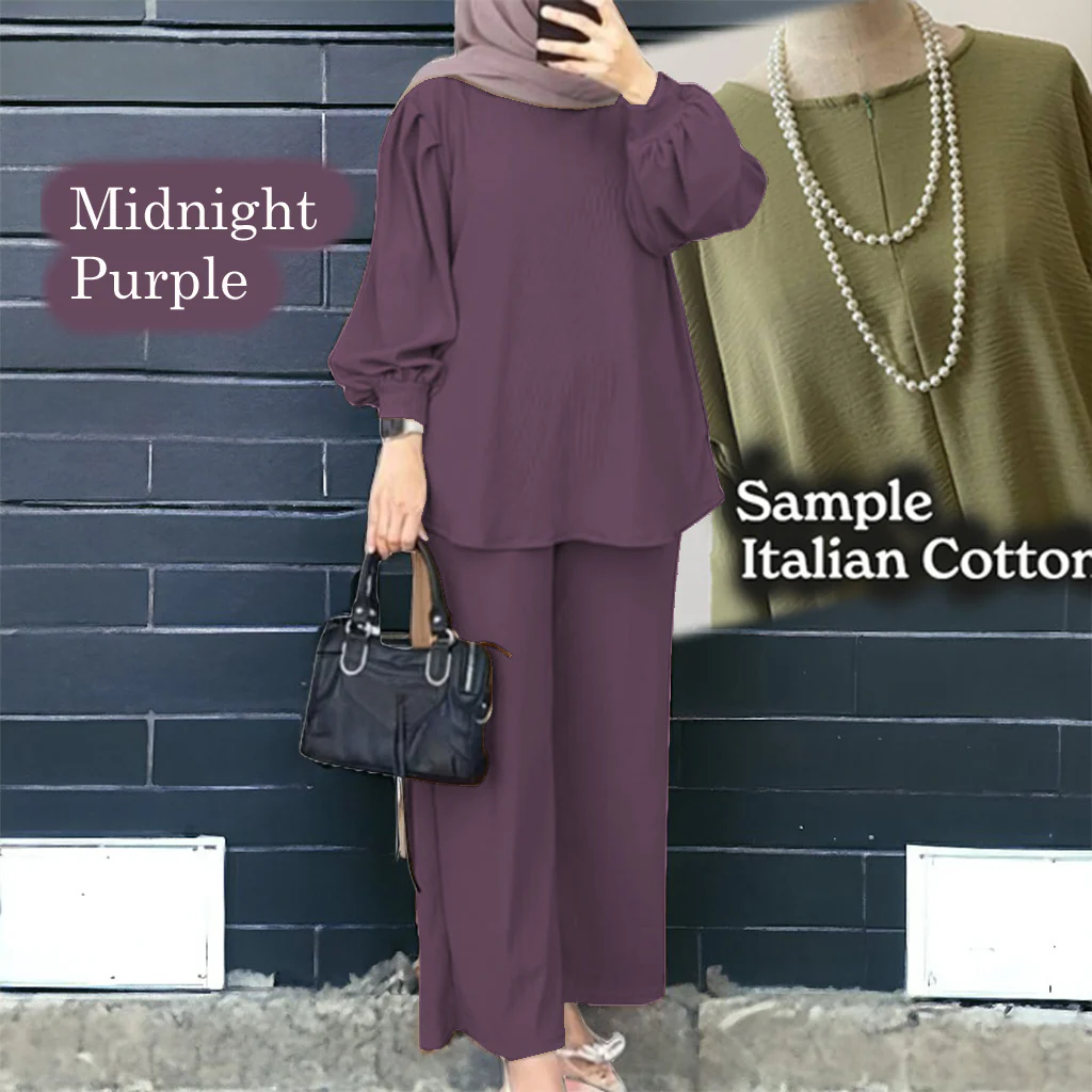 Uno Cotton Loose Pants Set B (Size 6xl ~ 10xl) - Image 7