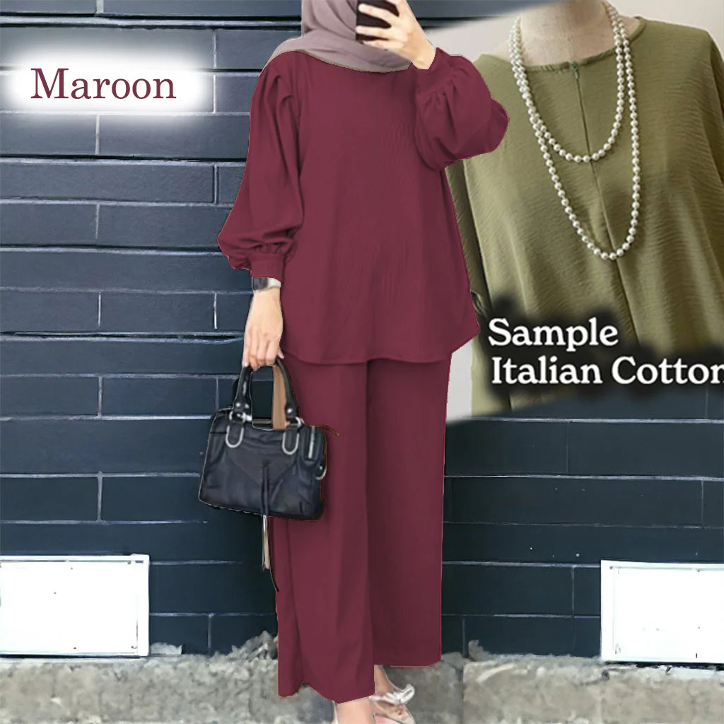 Uno Cotton Loose Pants Set A (Size 6xl ~ 10xl) - Image 12