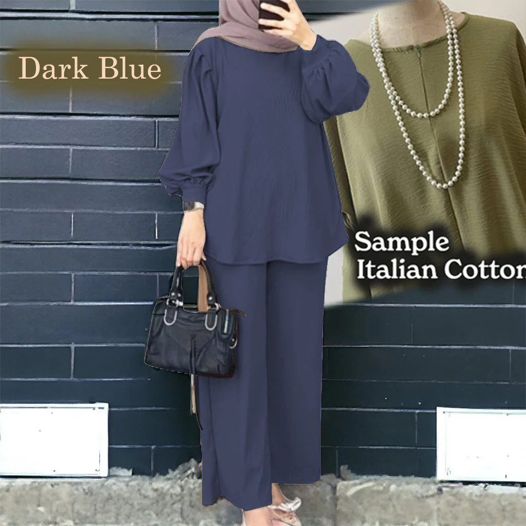 Uno Cotton Loose Pants Set A (Size 6xl ~ 10xl) - Image 9