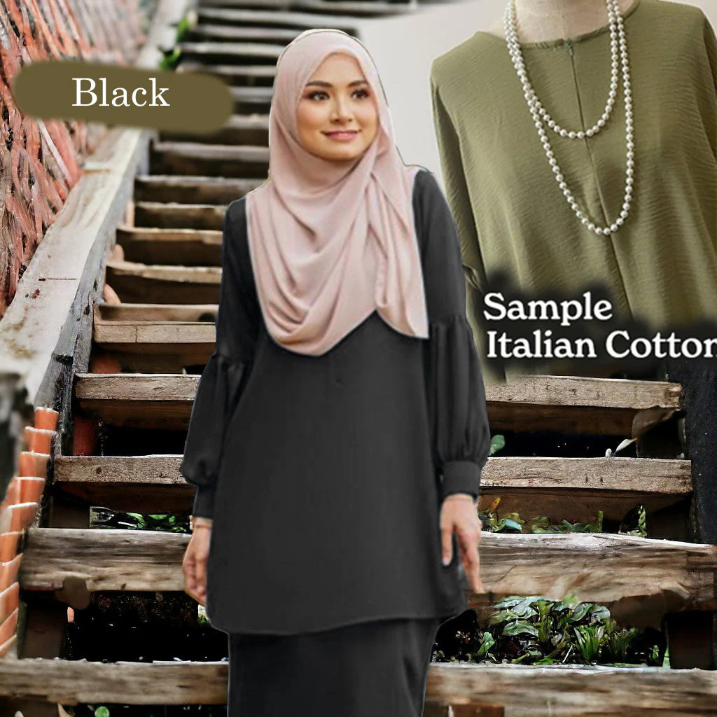 Vino Cotton Blouse (Size 6xl - 10xl) - Image 4