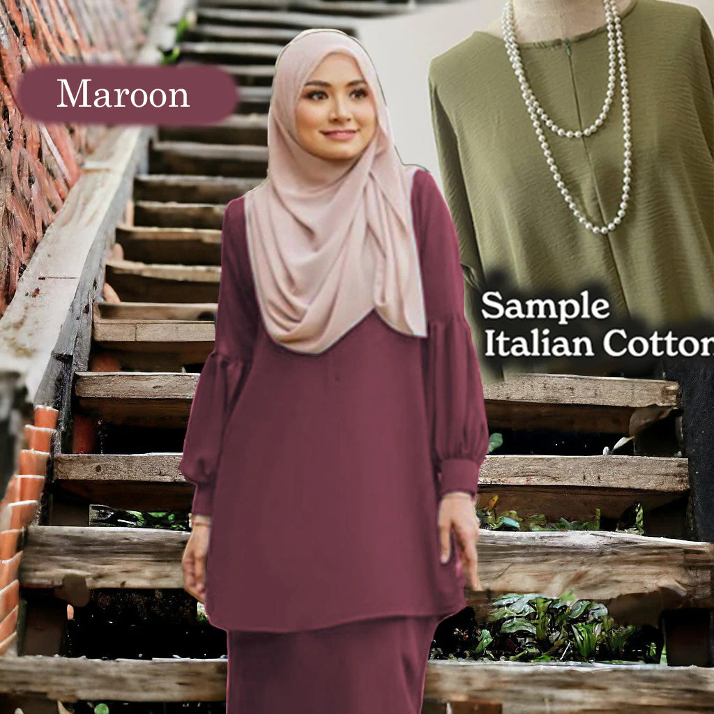 Vino Cotton Blouse (Size 6xl - 10xl) - Image 9