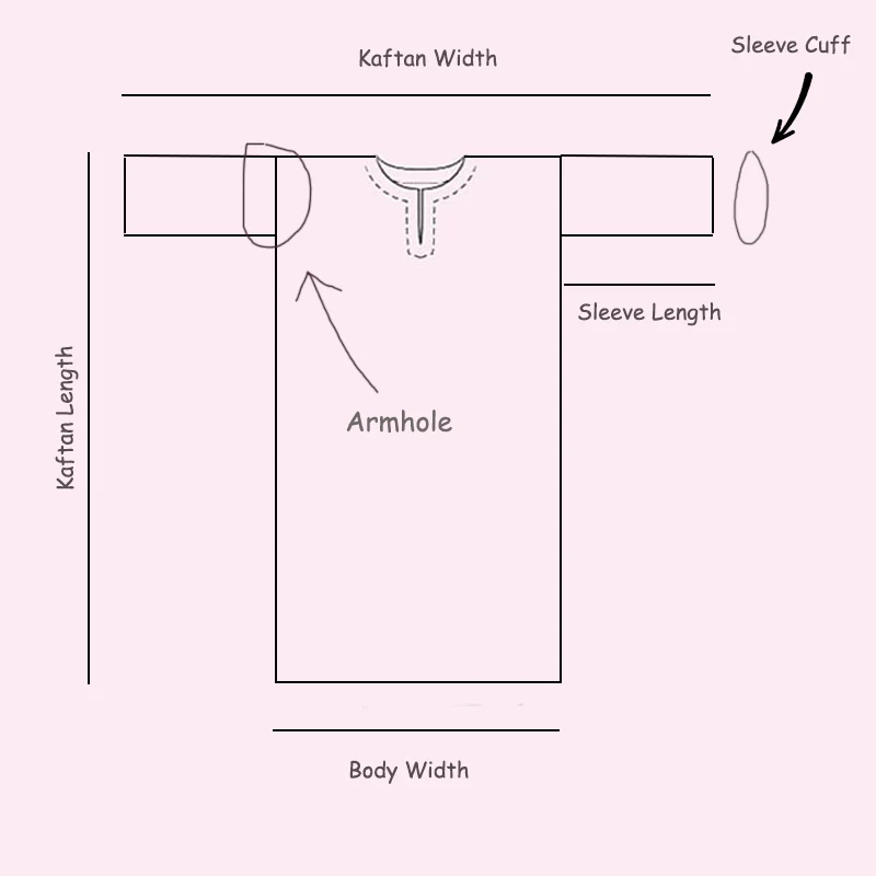 Vivo Cotton Mini Kaftan - Image 12