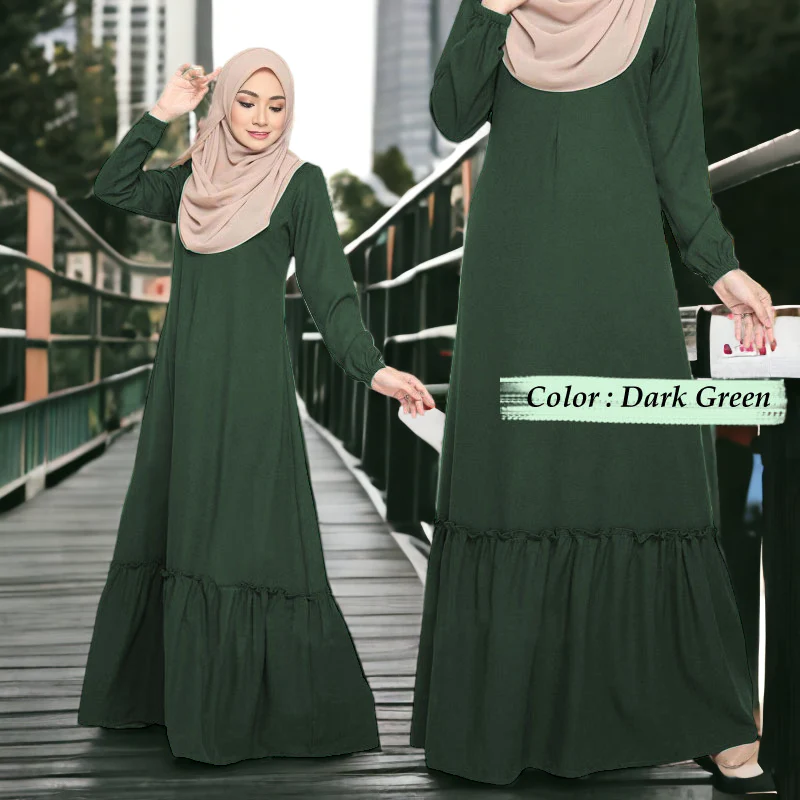 Wati Ruffle Jubah A - Image 8