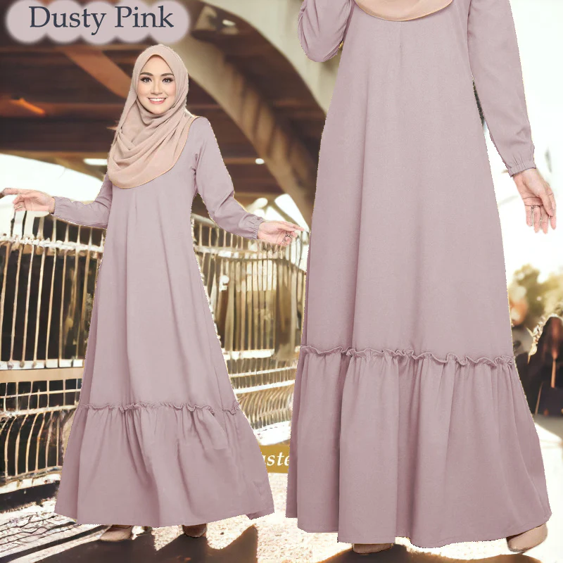 Wati Ruffle Jubah B - Image 4